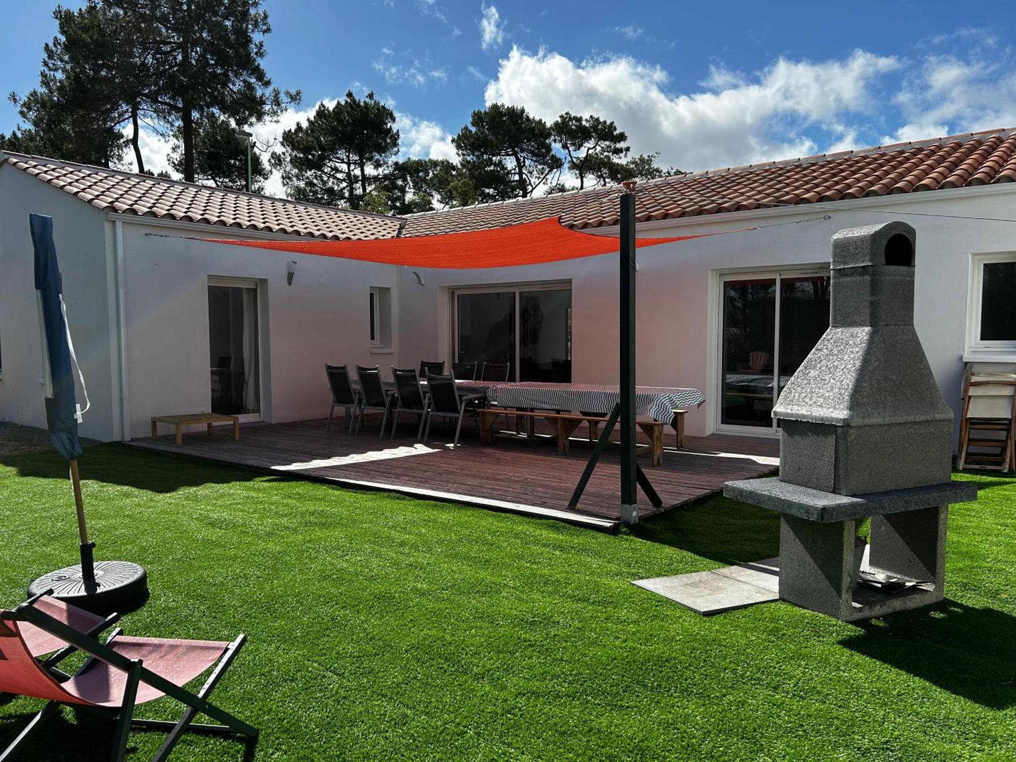 St Jean De Monts Maison Neuve 15 Pers 6Ch La Parée Preneau 外观 照片